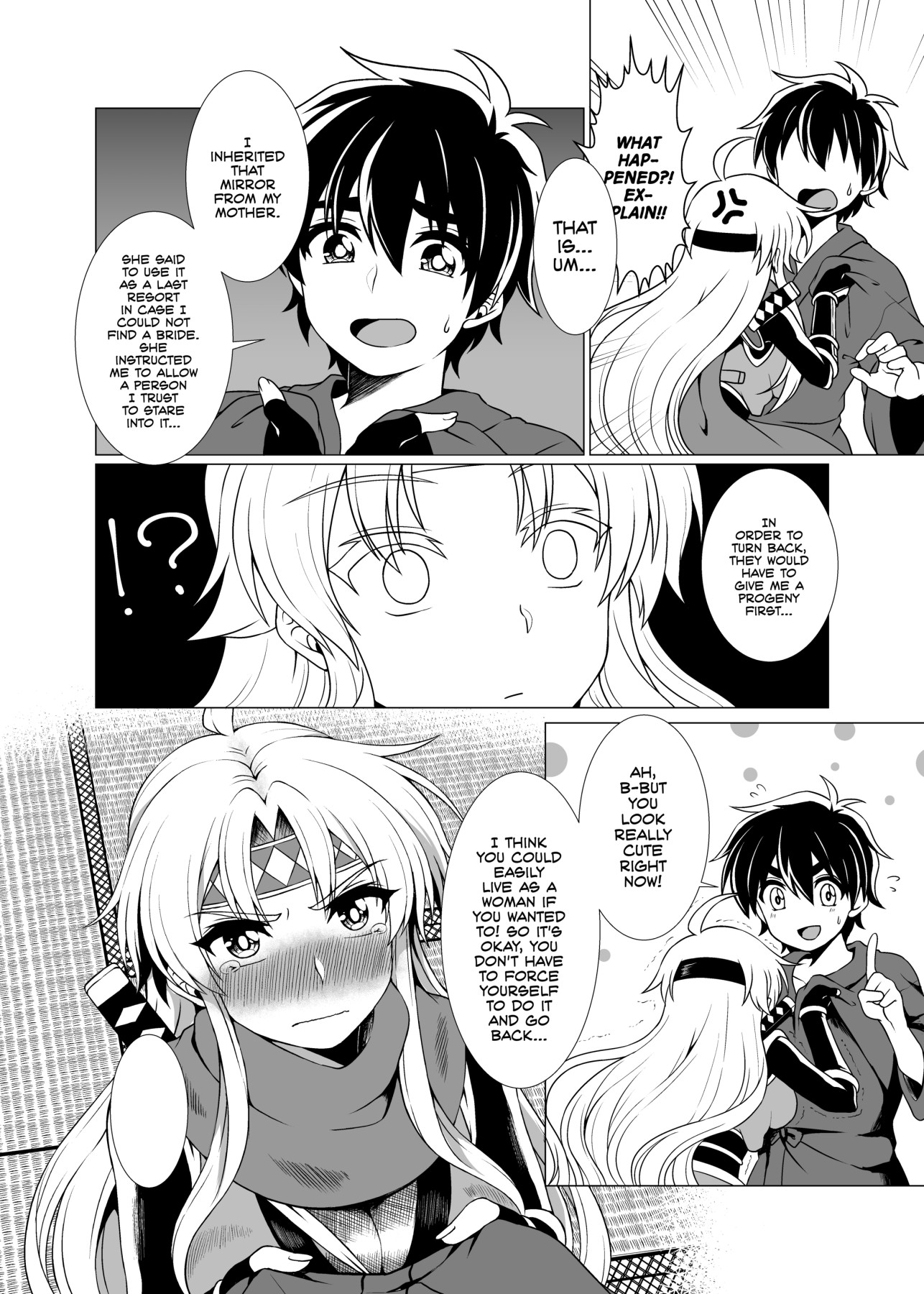 Hentai Manga Comic-Lewd Flower Bloom! Flirtatious Ninja Thrown into a Woman's Body!-Read-7